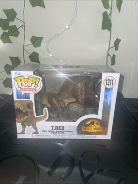 Funko Pop! Jurassic World T. Rex #1211 Vinyl Figure - Brown